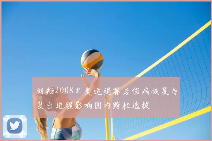刘翔2008年奥运退赛后伤病恢复与复出进程影响国内跨栏选拔